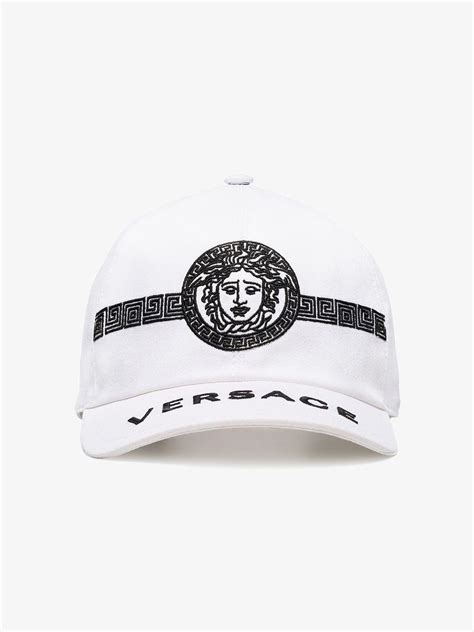 versace white cap|versace caps for men.